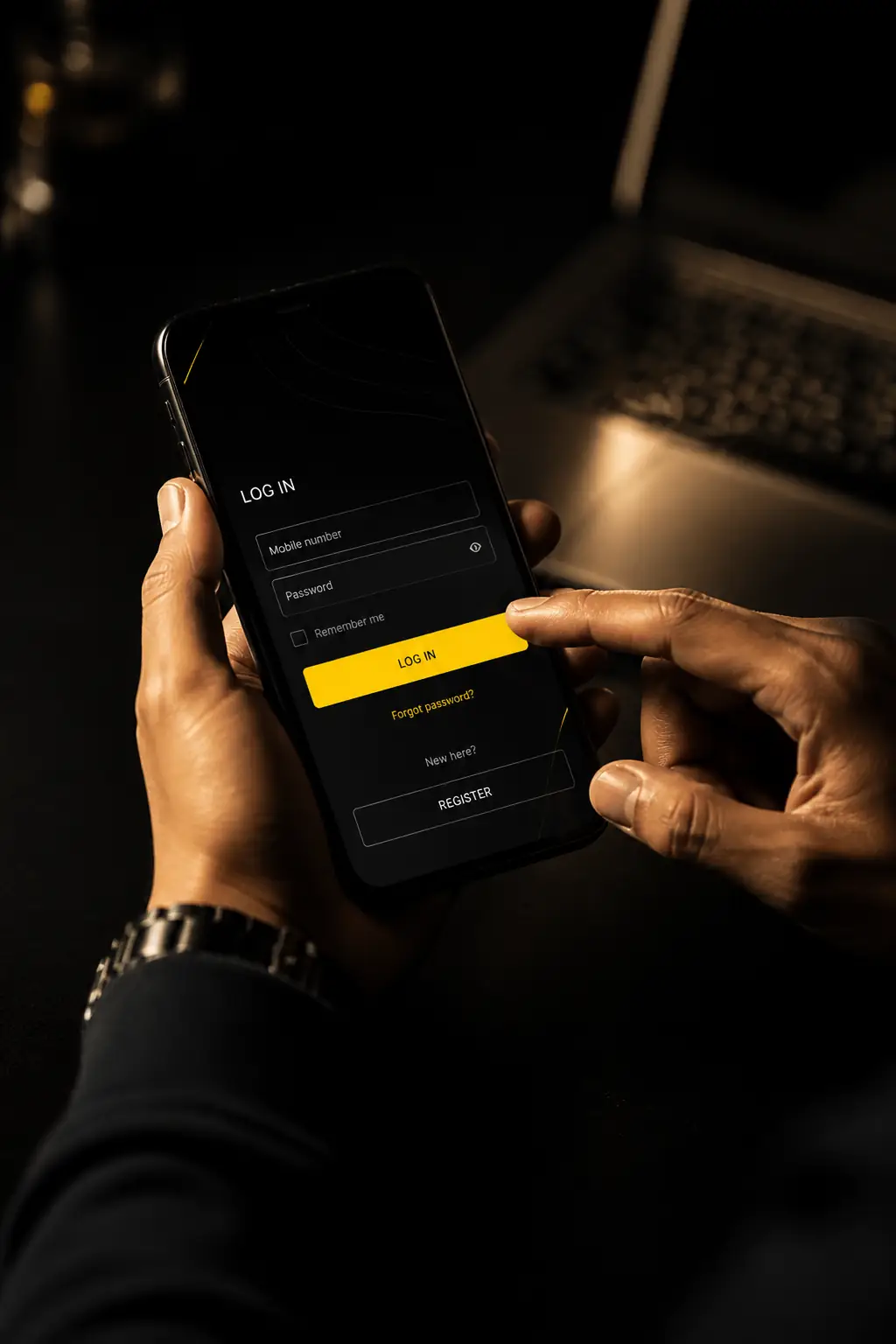 SpinCity Namibia Login visual guide for SpinCity Casino